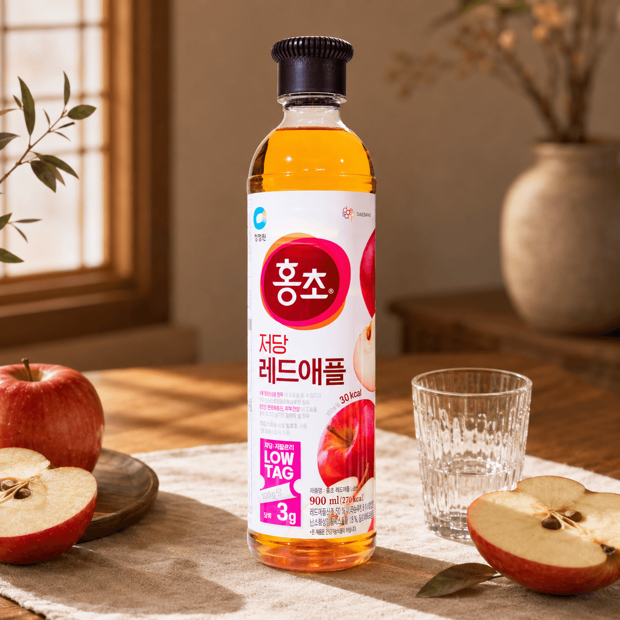 Giấm Táo Đỏ Hongcho